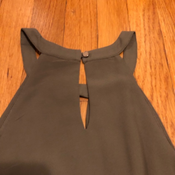 Green Tank Dress - Picture 9 of 9